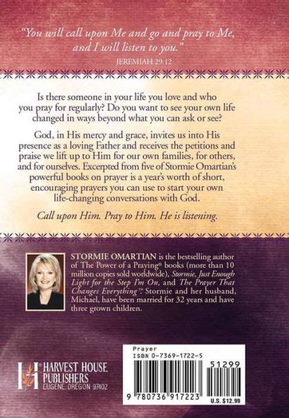A Book Of Prayer 365 Prayers For Victorious Living By Stormie Omartian
