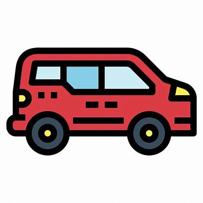 Minivan Icon Automobile Vehicle Icons