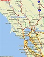Santa Rosa California Map