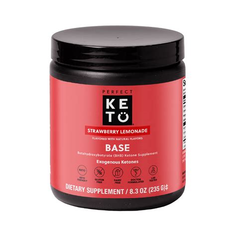 Perfect Keto Exogenous Ketones Drink Mix Base Bhb Ketone Supplement