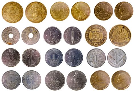 Different Old French Coins Stock Photo Download Image Now Istock