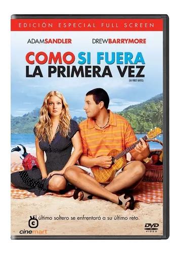 Como Si Fuera La Primera Vez Adam Sandler Pelicula Dvd Mercadolibre