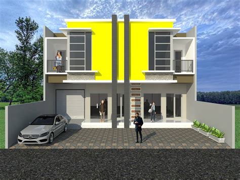 Gambar denah rumah minimalis 2 lantai terbaik 2016 lensarumahcom via lensarumah.com. Gambar Desain Rumah Minimalis Lebar 4 Meter - Informasi ...