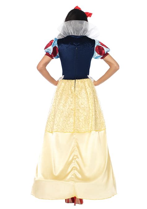 Womens Deluxe Snow White Costume