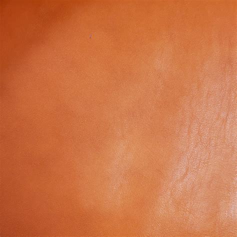 Italian Leather Burnt Orange Genuine Leather Leather From Etsy
