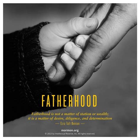 If it was socially acceptable i'd be the first one to have my kid in a full helmet and like a cage across his. Lds Fatherhood Quotes. QuotesGram