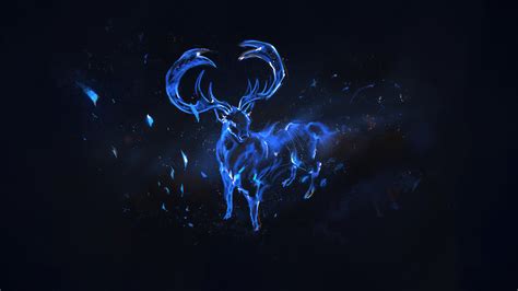 Fantasy Deer Hd Wallpaper