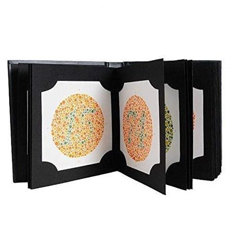 Buy Ishihara Test Chart Books For Color Deficiency 38 Plates Latest