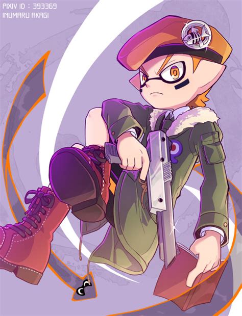 Inkling Inkling Boy And Army Kun Splatoon And More Drawn By