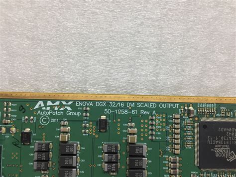 Amx 50 1058 61 Enova Dgx 3216 Dvi Scaled Output Board Module Auschoice