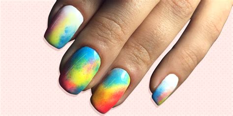 Diy Tie Dye Nails Art Tutorials