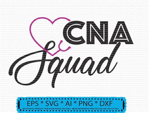 CNA Svg Nurse Svg Nurse Life Svg Nursing Svg Designs Cna Cut | Etsy