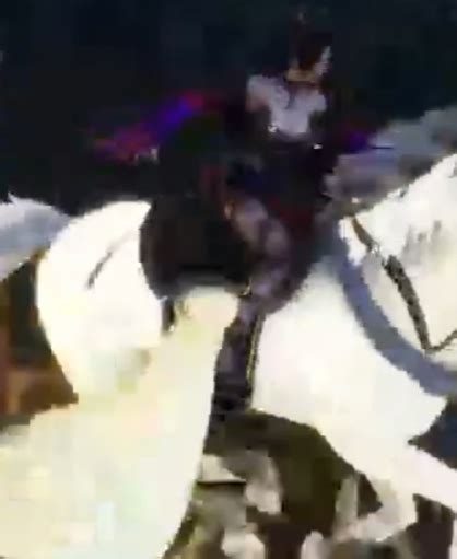 Lady Noh Rides On An White Pegasus Warriors Orochi Photo 43546867