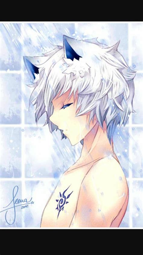 Anime Wolf Boy Wallpapers On Wallpaperdog
