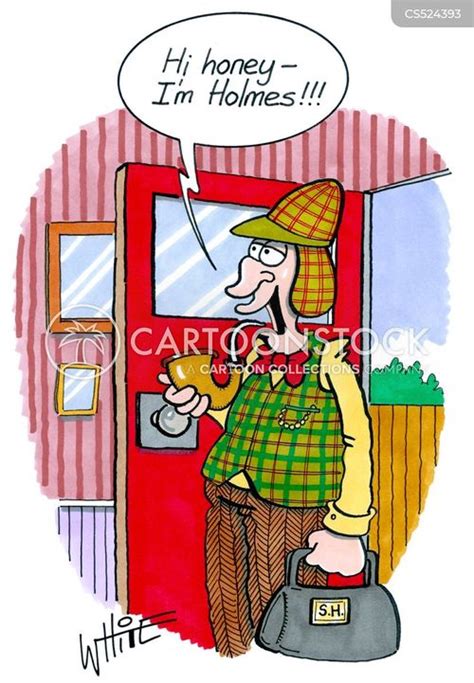 Sherlock Holmes Cartoons And Comics Funny Pictures From Cartoonstock