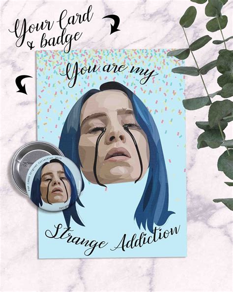 Billie Eilish Birthday Card The Shoot