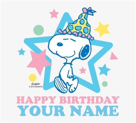 Snoopy Happy Birthday Snoopy And Woodstock Party Transparent PNG