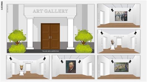 Free Virtual Art Gallery An Interactive Template To Showcase Your