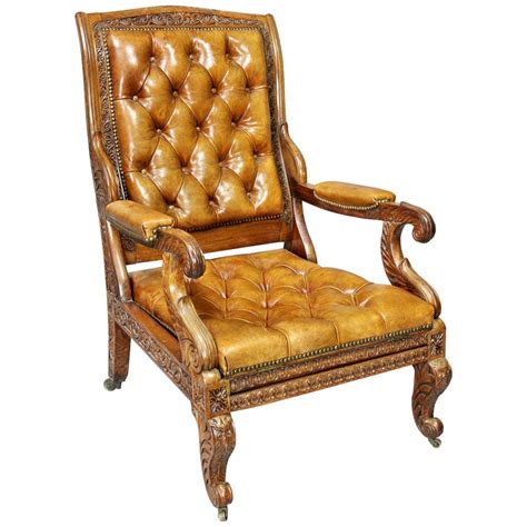 Shop the latest leather armchair deals on aliexpress. Regency Anglo Indian Rosewood Reclining Armchair For Sale ...