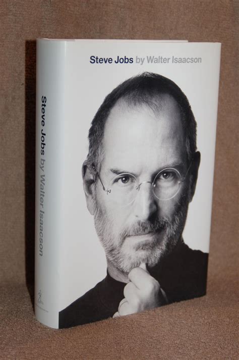 Steve Jobs By Walter Isaacson Near Fine No Binding 2011 1st Edition Books By White Walnut
