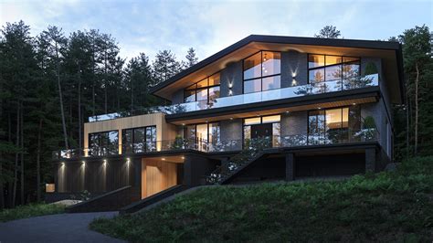 Forest House On Behance