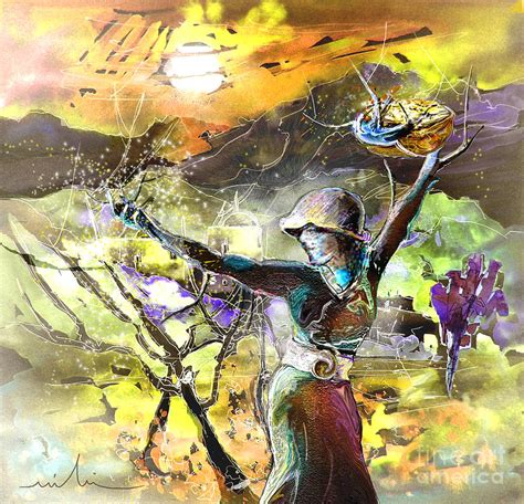 The Parable Of The Sower Painting By Miki De Goodaboom