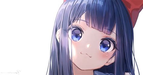 Wallpaper Cute Anime Girlblue Eyes Smiling Resolution1760x928 Wallpx
