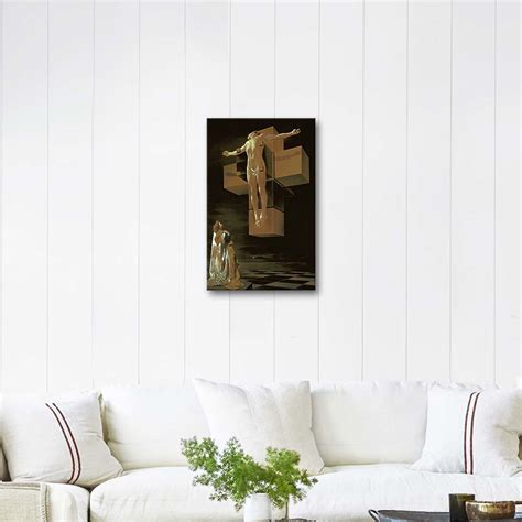The Crucifixion By Salvador Dali As Art Print Canvastar