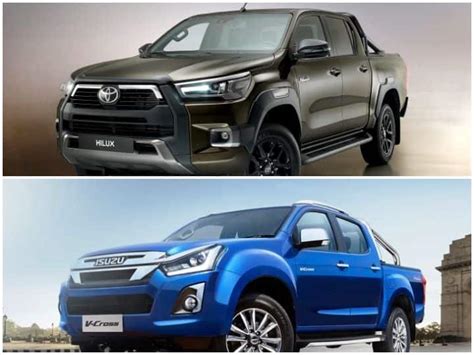 Toyota Hilux Vs Isuzu D Max V Cross Pickup Features Specifications Details