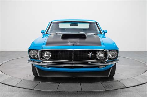 1969 Grabber Blue Ford Mustang Boss 302 Pro Touring 50l V8 Ford