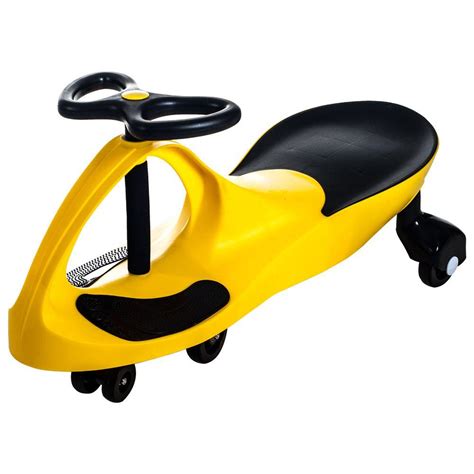 Lil Rider Yellow Wiggle Car Ride On 80 1288y The Home Depot