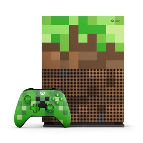 Xbox One S 1tb Minecraft Limited Edition Console The