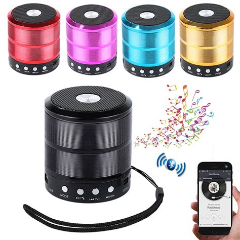 Buy Mini Portable Bluetooth Wireless Speaker Subwoofer