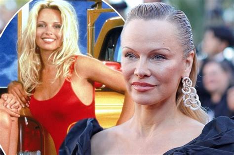 Pamela Anderson Looks Unrecognisable From Her Baywatch Days As She
