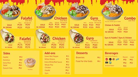 This is because the actual running of the ads is not being done by you and so you are not. Everything you need to know about The Halal Guys in Manila ...