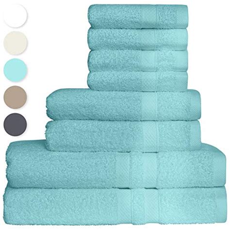 Shop target for bath towels you will love at great low prices. GREEN LIFESTYLE Luxury 8-Piece Towel Set Includes 2 Extra ...