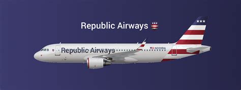 Republic Airways Livery Fayat Logolivery Design Gallery Airline
