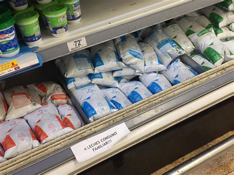 Hay faltante de lácteos en los supermercados y aumenta el precio de la