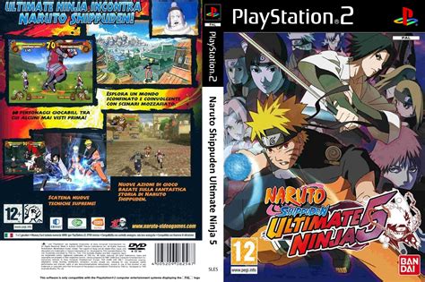 Ps2 Naruto Shippuden Ultimate Ninja 5 Dvd Game Lazada