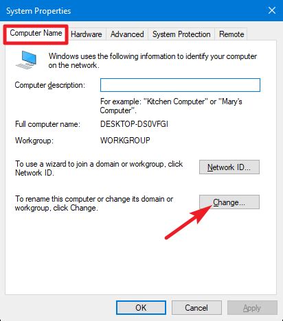 Setup computer name, modify workgroup setttings from cmd prompt? Change Your Computer Name in Windows 7, 8, or 10