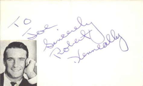 Robert Kenneally Actor Mission Impossible Signed 3 X 5 Index Card Ebay