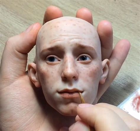 Russian Artist Makes Incredibly Realistic Doll Faces That Will Make