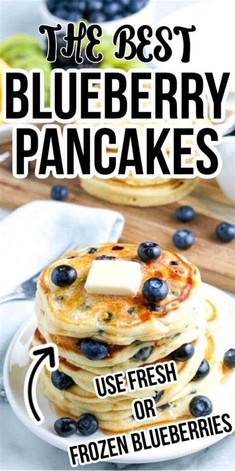 The Best Blueberry Pancakes All Things Mamma