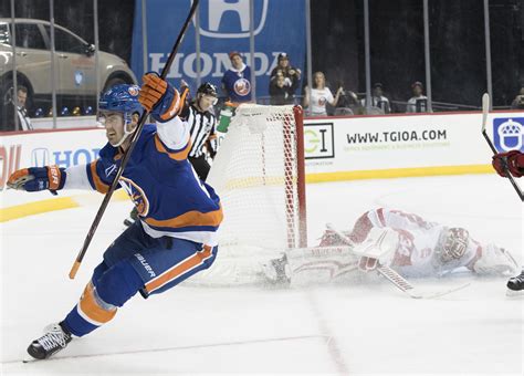 Nhl Capsules Brock Nelson Lifts Islanders Over Red Wings 7 6 In Ot