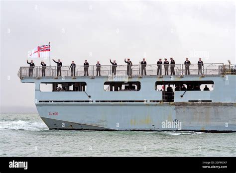 Hms Clyde P257 Was The Royal Navys Falkland Islands Guardship