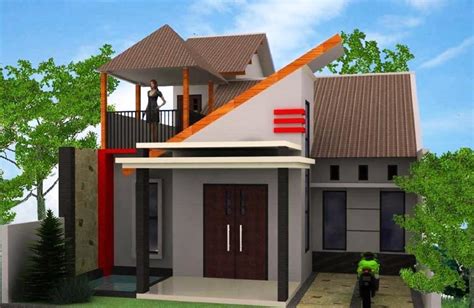 Ide Terkini Desain Rumah 2 Lantai Sederhana Di Kampung