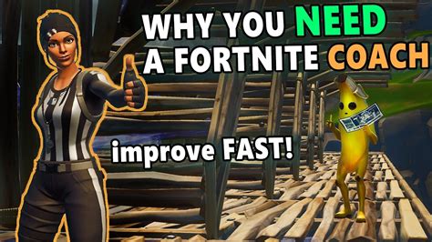 The Fastest Way To Improve Get A Fortnite Coach Youtube