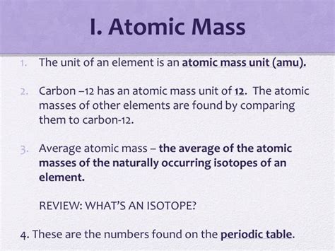 Print answer key pdf take now schedule copy. Atomic Mass Unit Amu