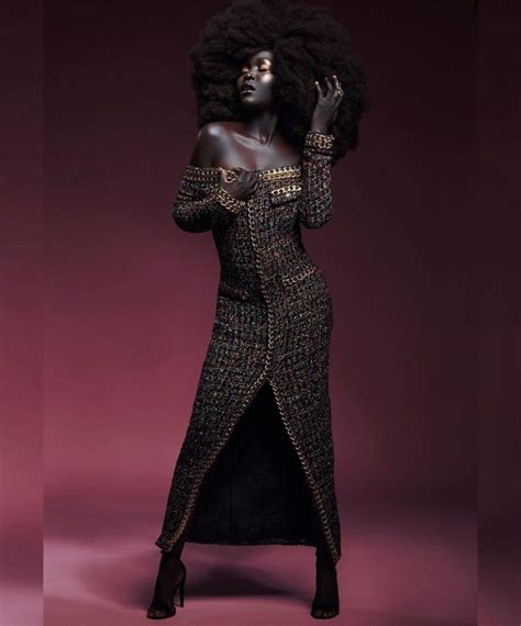 Nyakim Gatwech Images Meet Queen Of The Dark Beautiful Sudanese
