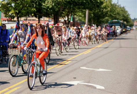 Fremont Solstice Parade Goers Celebrate Longest Day Nude